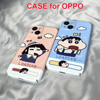 เคสโทรศัพท์มือถือแบบแข็ง ลายการ์ตูนชินจัง สําหรับ OPPO Find X5 Pro Find X5 X3 Pro F9 F11 A91 A9 A5 A78 A77 A53 A33 A31 A17 A15 A15S