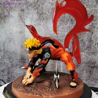 Brightstar ใหม่ ฟิกเกอร์ Pvc อนิเมะ Uzumaki Naruto Gk Nine-tailed Demon Fox ของเล่นสําหรับเด็ก 1 ชิ้น