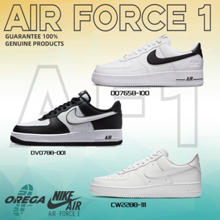 {100%แท้}Nike Air Force 1 Low CW2288-111/DQ7658-100/DV0788-001 รองเท้าผ้าใบ