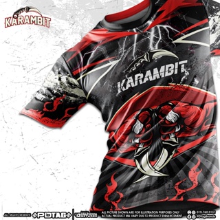 เสื้อกีฬาแขนสั้น ลายทีม Kerambit Semboyan