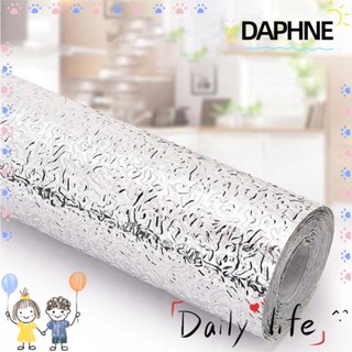 Daphne วอลล์เปเปอร์อลูมิเนียมฟอยล์ มีกาวในตัว สําหรับห้องครัว