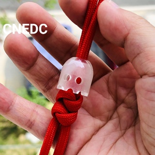 Cnedc จี้ลูกปัดเรซิ่น รูปผี เรืองแสงกลางคืน สีฟ้า สําหรับทําเครื่องประดับ DIY