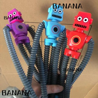 Banana1 1 ชิ้น กล้องส่องทางไกล ถ้วยดูด ของขวัญ คลายเครียด Fidget สปริงดูด ของเล่น