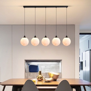 โคมไฟห้องครัว นอร์ดิก สําหรับตกแต่งห้องนอน ห้องนั่งเล่น ห้องรับประทานอาหาร โคมไฟระย้าร้านอาหารส