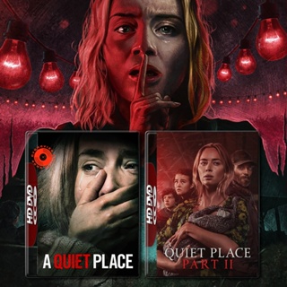 DVD A Quiet Place Part 1-2 ดินแดนไร้เสียง 1-2 (2021) DVD หนังใหม่ มาสเตอร์ เสียงไทย (เสียง ไทย/อังกฤษ | ซับ ไทย/อังกฤษ)