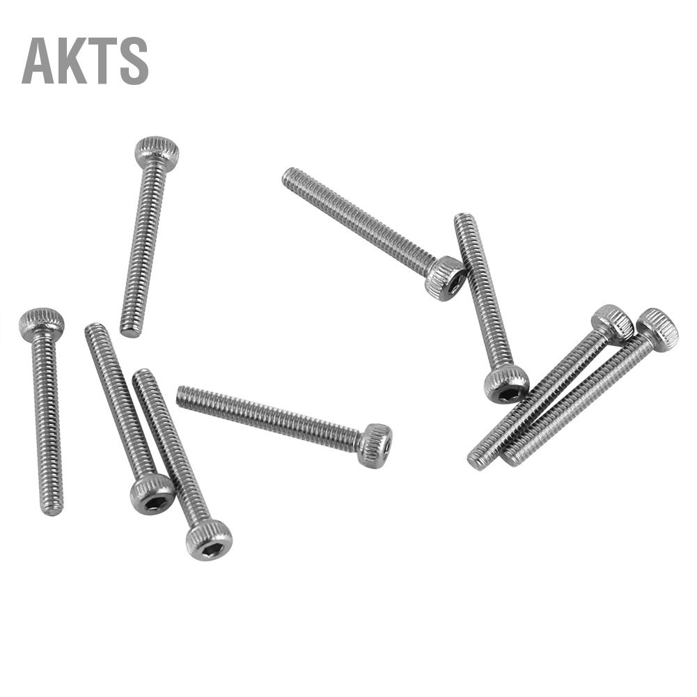 akts-180pcs-m2-black-hex-socket-cap-head-screw-bolt-set-304-stainless-steel-4-16mm