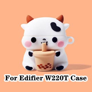 【จัดส่งรวดเร็ว】เคสหูฟัง แบบนิ่ม ลายการ์ตูน สําหรับ Edifier W220T W220T