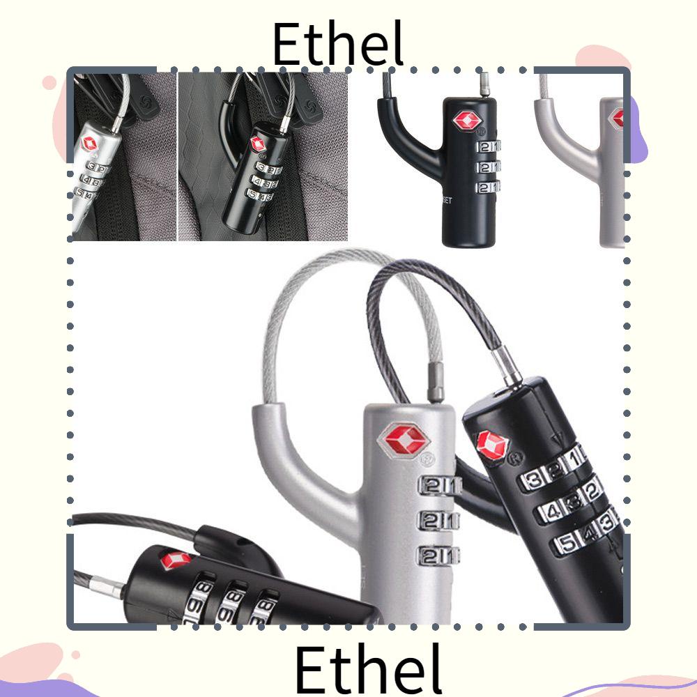 ethel1-tsa-customs-lock-สายเคเบิลล็อคกระเป๋าเดินทาง-กันขโมย-แบบพกพา