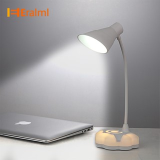 Eralml โคมไฟตั้งโต๊ะ Led 3 โหมด พับได้ ชาร์จ Usb ป้องกันดวงตา สัมผัส ควบคุม โคมไฟตั้งโต๊ะ โคมไฟกลางคืน