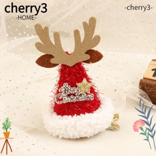 Cherry3 กิ๊บติดผม ลายคริสต์มาส ของขวัญ สําหรับตกแต่งวันคริสต์มาส