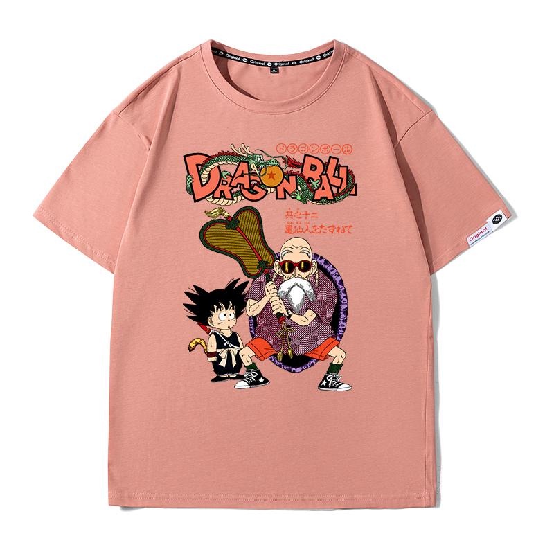 hot-anime-dragon-ball-เสื้อยืดแขนสั้น-monkey-king-piccolo-100-cotton-เสื้อยืดผู้ชายและผู้หญิงแฟชั่นใหม่