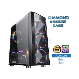 ATX CASE (NP) ITSONAS DIAMOND BREEZE (BLACK)