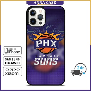 เคสโทรศัพท์มือถือ ลายทีมฟินิกซ์ Suns สําหรับ iPhone 14 Pro Max 13 Pro Max Samsung Galaxy Note10+ S21Ultra
