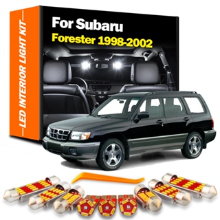 ชุดหลอดไฟ LED 8 ชิ้น สําหรับ Subaru Forester 1998 1999 2000 2001 2002