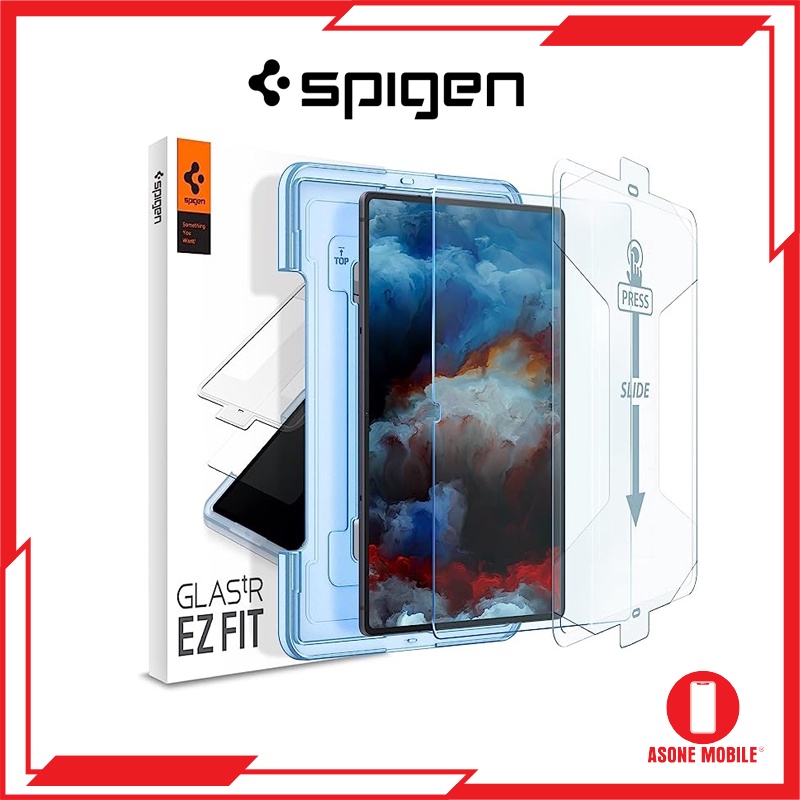 Spigen Galaxy Tab S8 Ultra ฟิล์มกันรอยหน้าจอ EZ FIT GLAS.tR Shopee