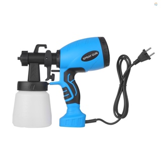 {fash} 550W Electric Spray  800ml High Pressure Paint Sprayer 3 Spray Patterns Flow Rate Control with 2.5mm Plastic Nozzle for Painting Furniture Fence Car Bicycle