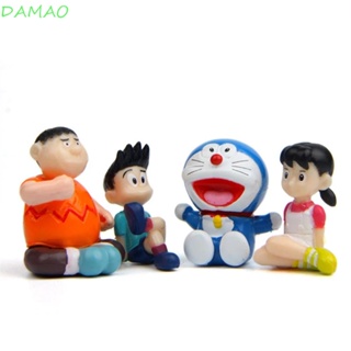 Damao โมเดลฟิกเกอร์ PVC อนิเมะ Doranikov Dorami Takeshi Goda สร้างสรรค์ สําหรับเก็บสะสม 4 ชิ้น ต่อล็อต