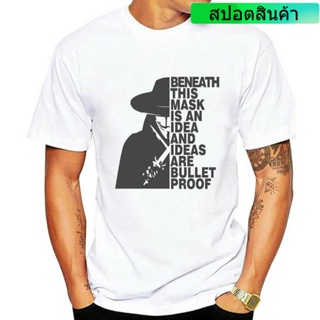 [S-5XL] ใหม่ เสื้อยืด ลาย Guy Fawkes Anonymous We The People See The Truth สีดํา Pklkkb04Kaejph03