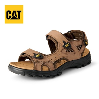 Caterpillar รองเท้าแตะ หนังวัว สําหรับผู้ชาย ไซซ์ 38-46 JWQR