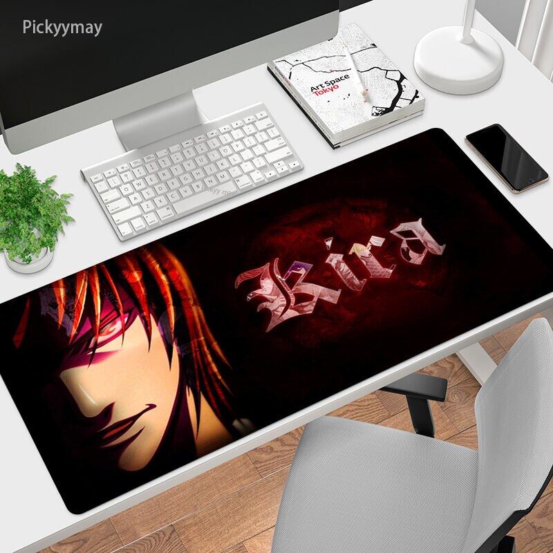 ขนาดใหญ่ Anime Gaming Mouse Pad Death Note Mousepad Gamer ยาง Lockedge ...