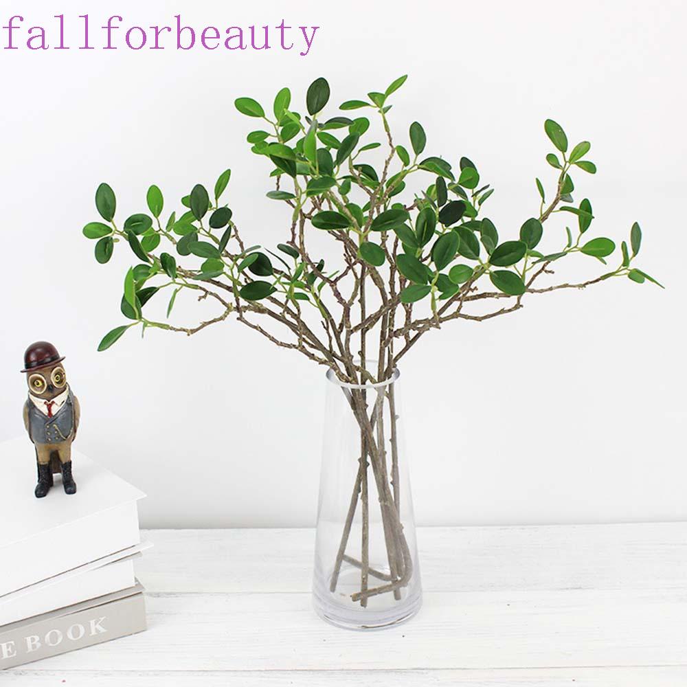 fallforbeauty-กิ่งไม้ประดิษฐ์-พลาสติก-รูปใบบัว-สําหรับตกแต่งบ้าน-งานแต่งงาน-diy