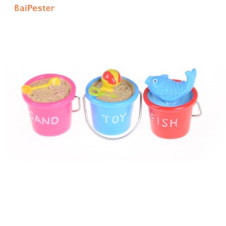 [BaiPester] โมเดลถังชายหาดจิ๋ว 1:12 DIY อุปกรณ์เสริม สําหรับตกแต่งบ้านตุ๊กตา