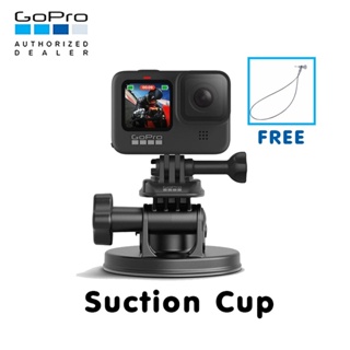 ภาพหน้าปกสินค้าGoPro Suction Cup Free Sling ตัวดูดกระจก ตัวดูดติดรถภายนอก ของโกโปรแท้ ฟรี สลิง สายกันหล่น ที่เกี่ยวข้อง