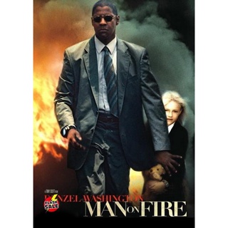 DVD ดีวีดี Man on Fire (2004) คนจริงเผาแค้น (เสียง ไทย/อังกฤษ ซับ ไทย/อังกฤษ) DVD ดีวีดี