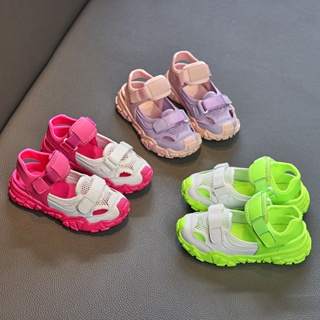 [Do Re Mi] รองเท้าผ้าใบแฟชั่นจับคู่สีสไตล์อินเทรนด์ใหม่สำหรับเด็กชายและเด็กหญิง