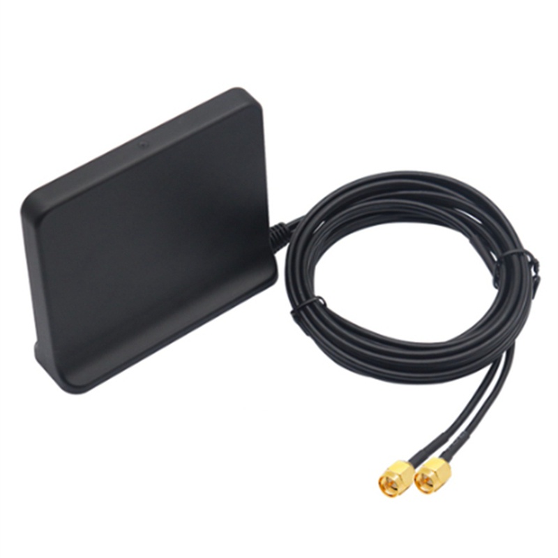 เสาอากาศขยายสัญญาณ WiFi 5G 4G LTE 3G GSM Mimo Aerial High Gain 12Dbi ...