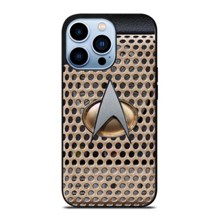 เคสโทรศัพท์มือถือ กันตก ป้องกัน ลายตราสัญลักษณ์ Star Trek สําหรับ IPhone 14 Plus 13 Pro Max 12 Mini X