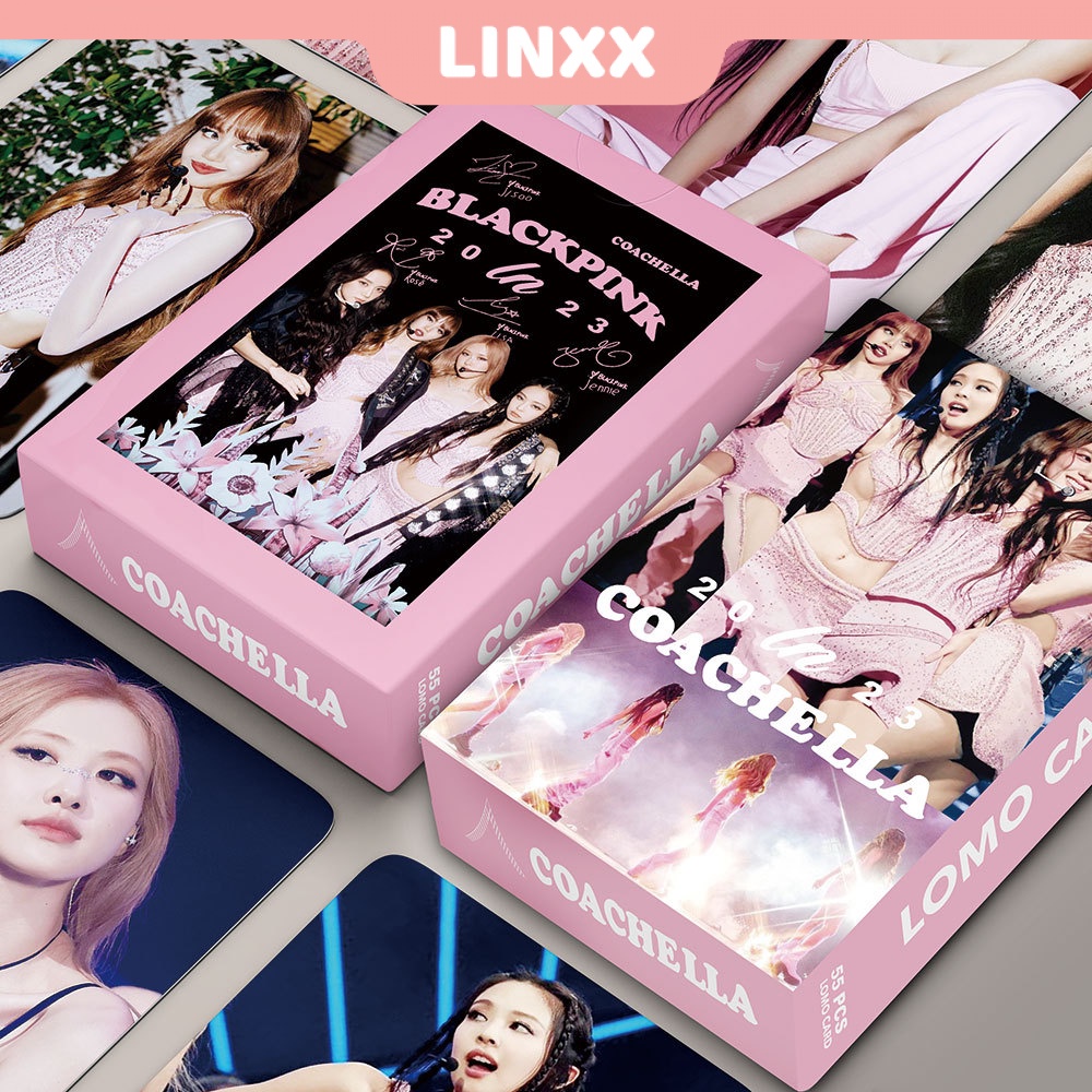 Linxx โปสการ์ด อัลบั้ม BLACKPINK Coachella Lomo Card Kpop 55 ชิ้น ...