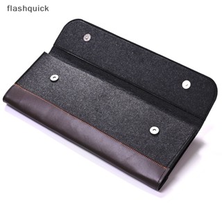 Flashquick กระเป๋าหนัง PU สักหลาด สําหรับใส่คีย์บอร์ด