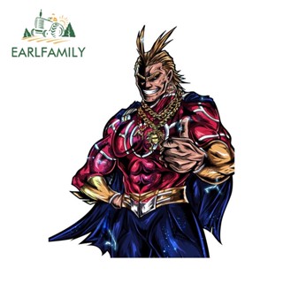 Earlfamily สติกเกอร์ ลายการ์ตูนอนิเมะ My Hero Academia ป้องกันรอยขีดข่วน ขนาด 13 ซม. x 10.4 ซม. สําหรับติดตกแต่งรถยนต์ รถจักรยานยนต์