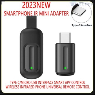 รีโมทคอนโทรล IR สมาร์ทโฟน IR Mini อะแดปเตอร์ Type C / Micro USB อินเทอร์เฟซ สมาร์ทแอพ ควบคุมแบบไร้สาย อินฟราเรด โทรศัพท์ สากล รีโมตคอนโทรล