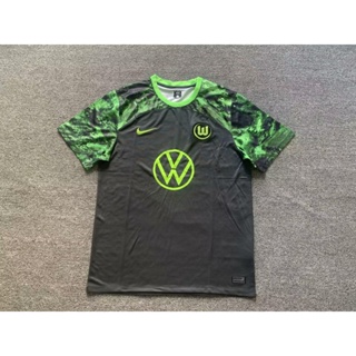 [Fans] 2324 ใหม่ Wolfsburg เสื้อฟุตบอล แขนสั้น คุณภาพสูง AAA+