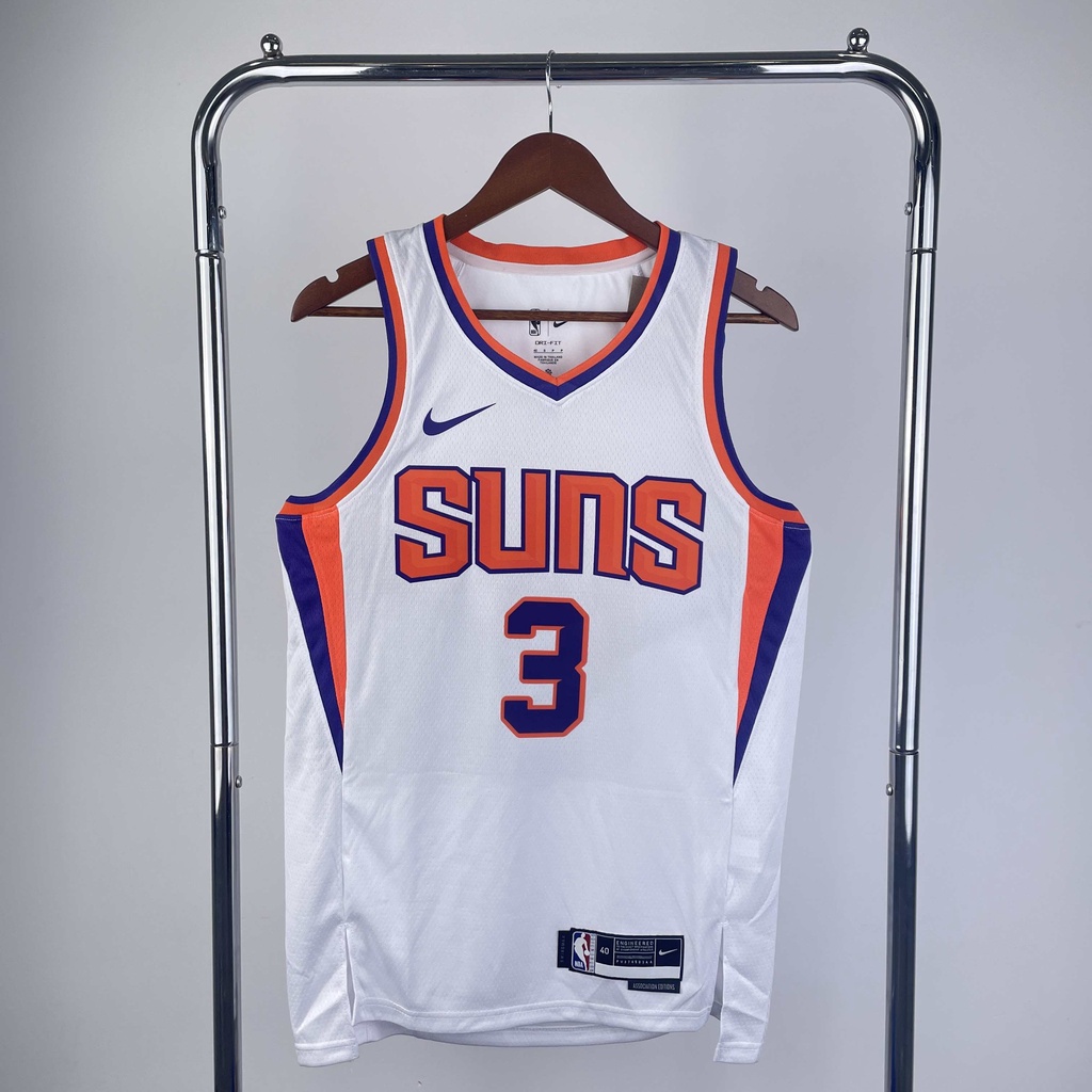 เสื้อกีฬาบาสเก็ตบอล-แขนกุด-ลายทีม-chris-paul-22-23-season-phoenix-suns-เบอร์-3-สําหรับผู้ชาย