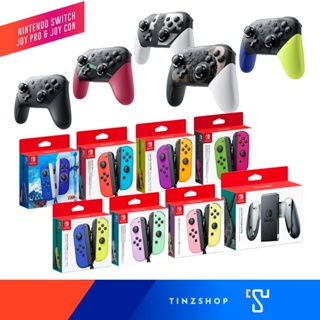 ภาพขนาดย่อของภาพหน้าปกสินค้าNintendoSwitch Joy Pro Controller , Joy Con Controller จอยแท้ : Joy pro Zelda , joy con Pastel , Grip Charge จากร้าน tinzshop บน Shopee