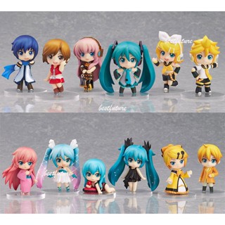 ตุ๊กตาฟิกเกอร์ Hatsune Miku Deep Sea Girl ขนาดเล็ก 6 ชิ้น ต่อชุด