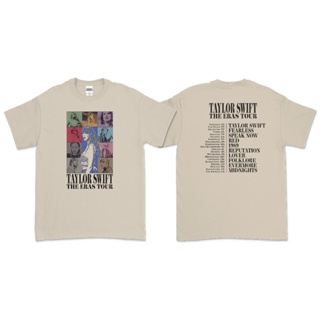 Taylor SWIFT - THE ERAS TOUR 2023 T-SHIRT (Front And Back)