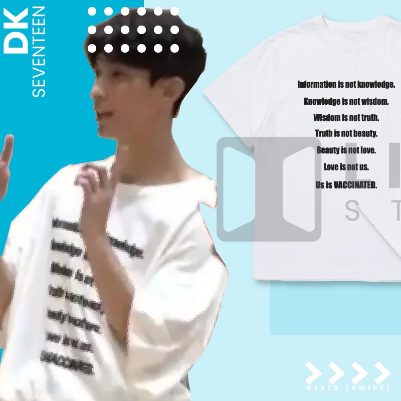 พิมพ์ลาย-เสื้อยืด-kaos-kpop-dk-seventeen-ไม่รู้ข้อมูล