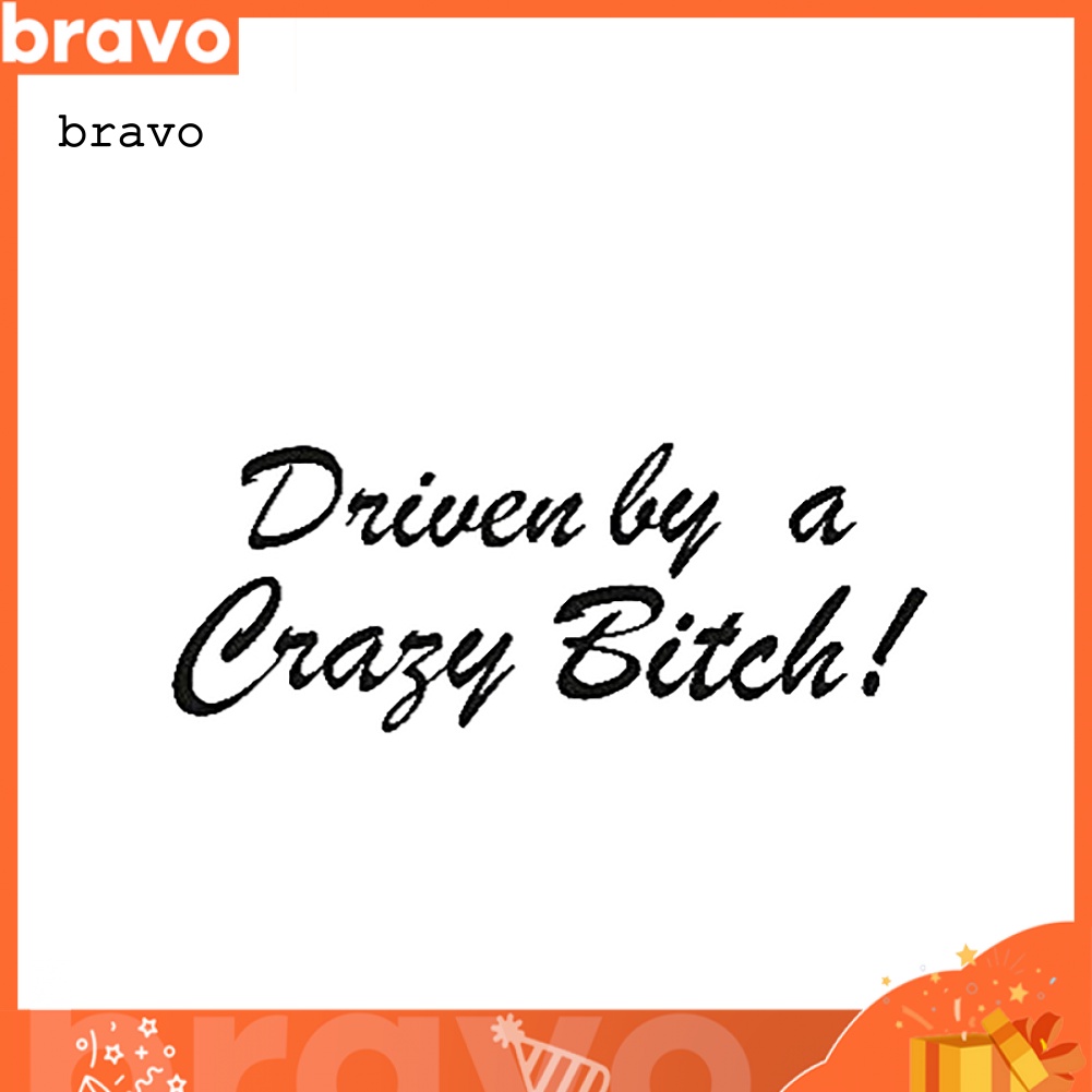 br-สติกเกอร์สะท้อนแสง-ลาย-funny-driven-by-a-crazy-bitch-สําหรับตกแต่งรถยนต์-รถบรรทุก-หน้าต่าง