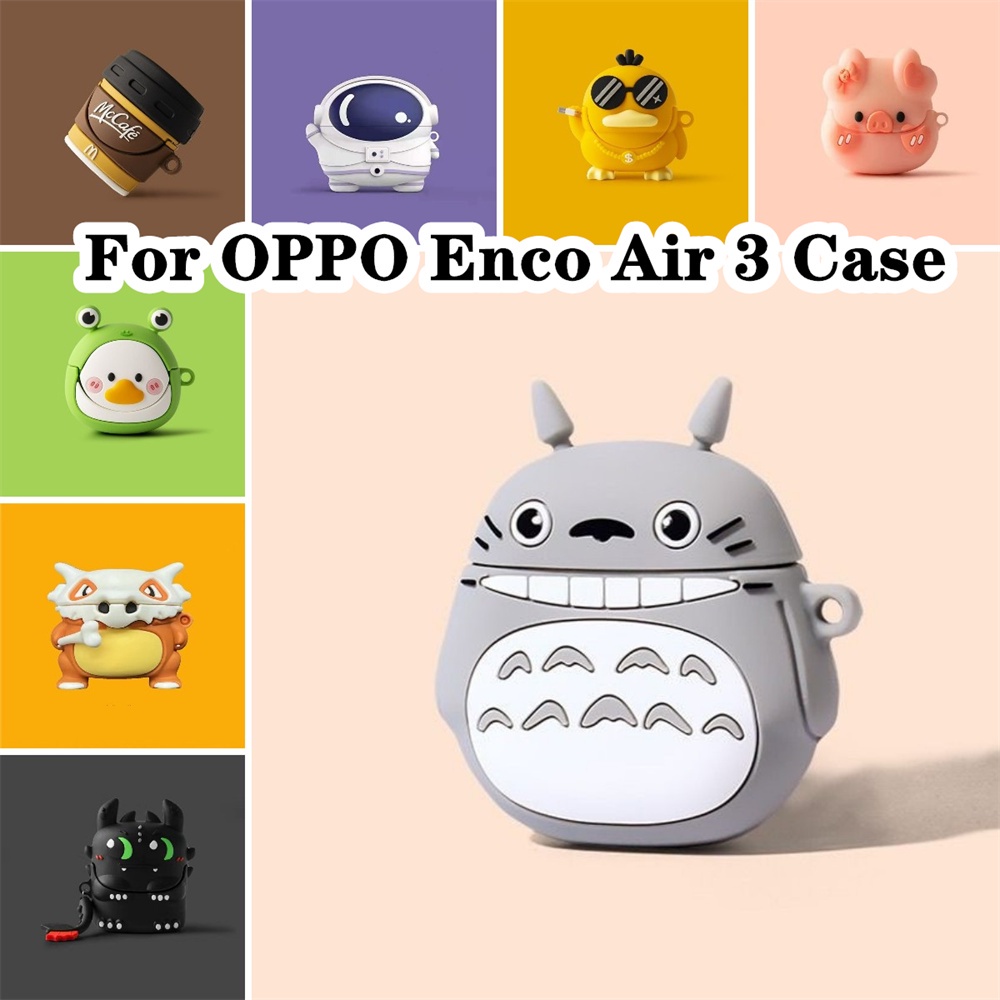 จัดส่งรวดเร็ว-เคสหูฟัง-แบบนิ่ม-ลายการ์ตูน-สําหรับ-oppo-enco-air-3-oppo-enco-air-3