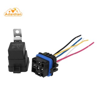 รีเลย์รถยนต์ในตัว กันน้ํา Dc / 12V 40A รีเลย์อัตโนมัติ และซ็อกเก็ต 5 Pin