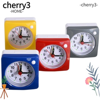 Cherry3 นาฬิกาปลุก คุณภาพสูง ใช้แบตเตอรี่ สําหรับตกแต่งบ้าน