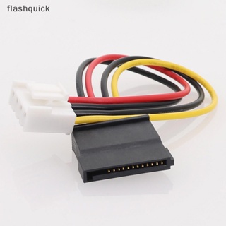 Flashquick สายเคเบิลฮาร์ดดิสก์ 4p Pin เป็น SATA 15p สําหรับ Haikang Dahua Yu