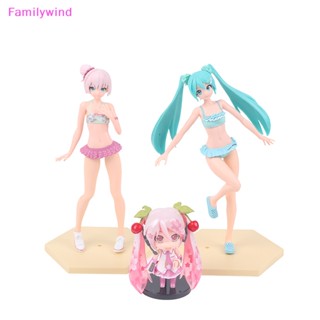 Familywind&gt; โมเดลฟิกเกอร์ PVC อนิเมะ Hatsune Miku Kawaii ขนาด 10 22.5 ซม. 1 ชิ้น