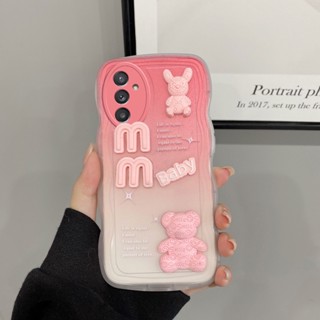 เคส samsung a13 5g เคส samsung a04s เคสโทรศัพท์มือถือ ลายตุ๊กตา 3D ไล่โทนสี สําหรับ samsung a13 5g a04s