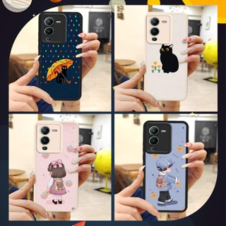 funny couple Phone Case For VIVO S15 Pro 5G/V25 Pro 5G Cartoon texture Silica gel protective Anti-knock cute soft shell simple