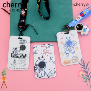 Cherry3 ที่ใส่บัตร ลายการ์ตูนนักบินอวกาศน่ารัก บัตรเลื่อน